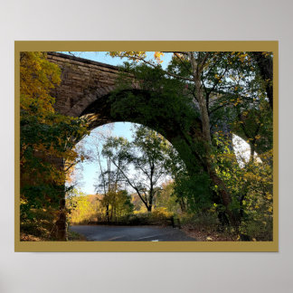 Arched Bridge Photo Poster