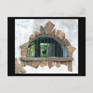 Arched Stone Window ©2008 Postcard