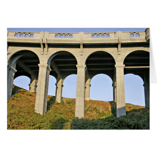 Arched supports Patterson Memorial Bridge Cards (Front Horizontal)