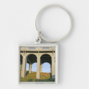 Arched supports Patterson Memorial Bridge Keychain