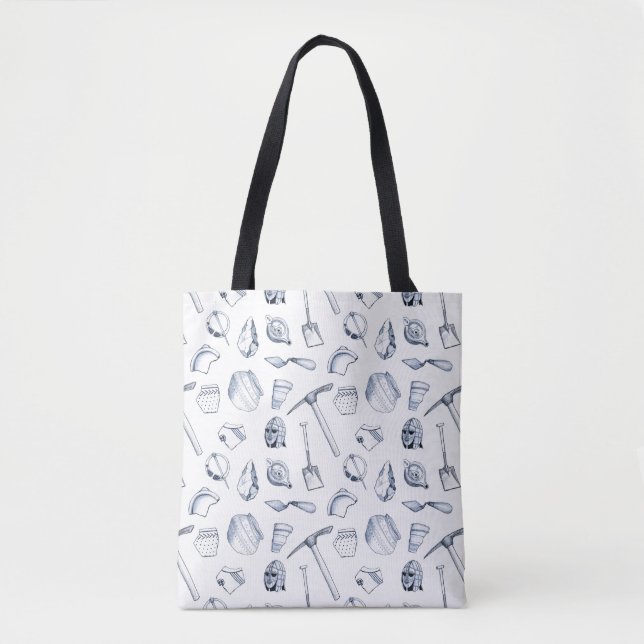 Archeological Fragments Tote Bag (Front)