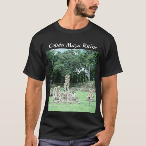 Archeological Site Mayan City of Copan Honduras T_Shirt