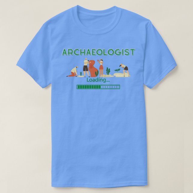 Archeologist loading T-Shirt (Design Front)
