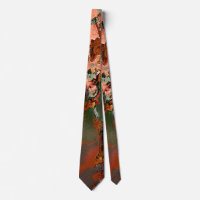 Archeology Dig Abstract Necktie