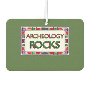 Archeology Rocks Car Air Freshener