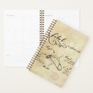 archeology Vintage Fibel Eisenzei Planner