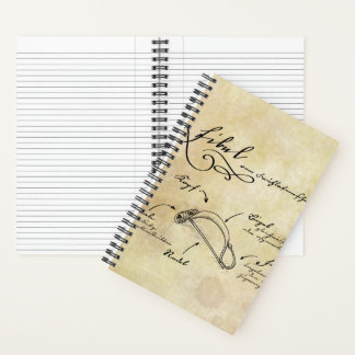 archeology Vintage Fibel Eiszeit Notebook