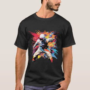 Archer Bowman Portrait Fighter Mistery Shadow Art T-Shirt