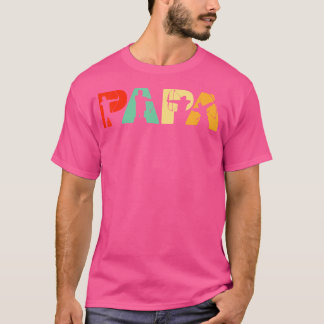 Archer Dad Funny Papa Archery Father T-Shirt