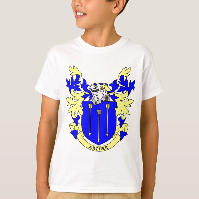 ARCHER Family Crest T-Shirt (Front)