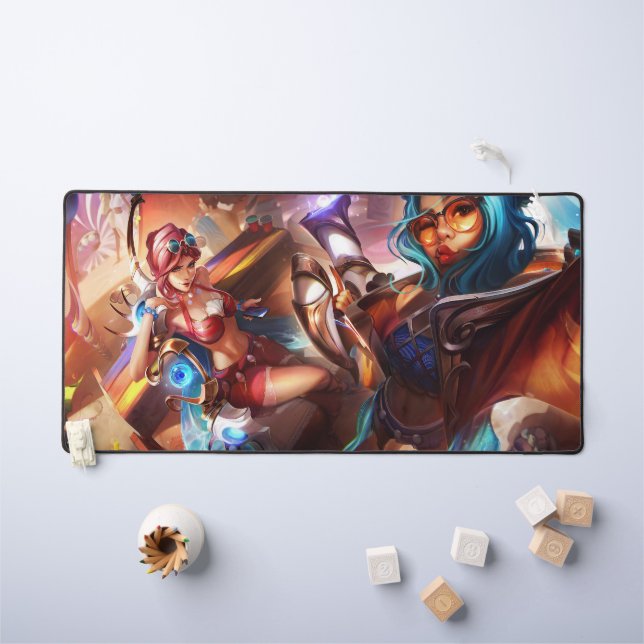 Archer Gaming Desk Mat | Customizable Deskmat (Kids Table)