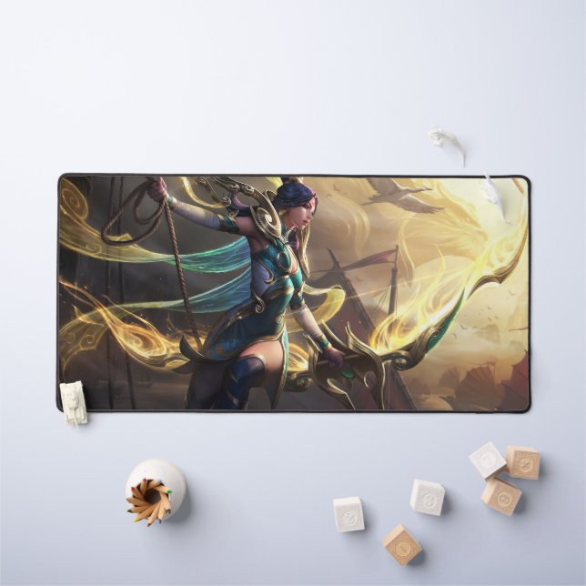 Archer Gaming Desk Mat | Customizable Deskmat (Kids Table)