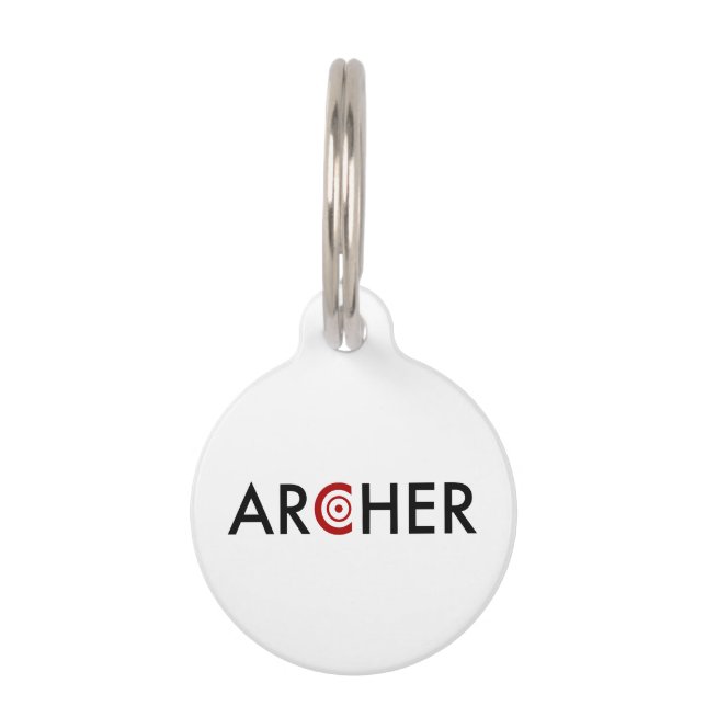 Archer Pet ID Tag (Front)