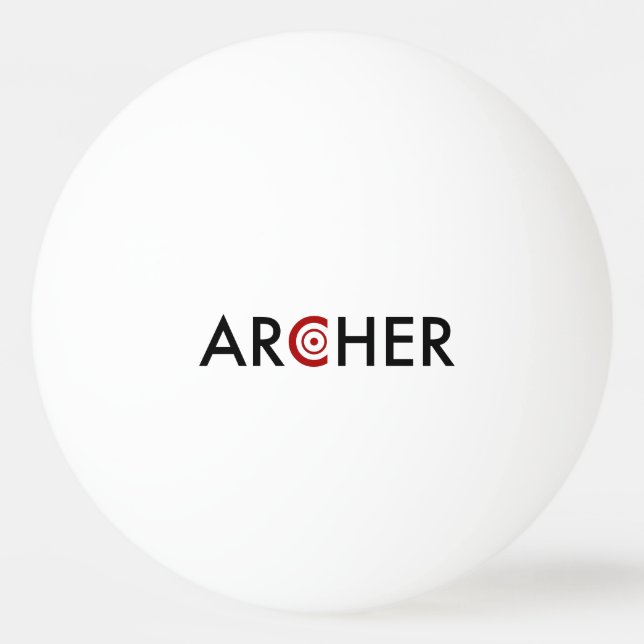 Archer Ping Pong Ball (Front)