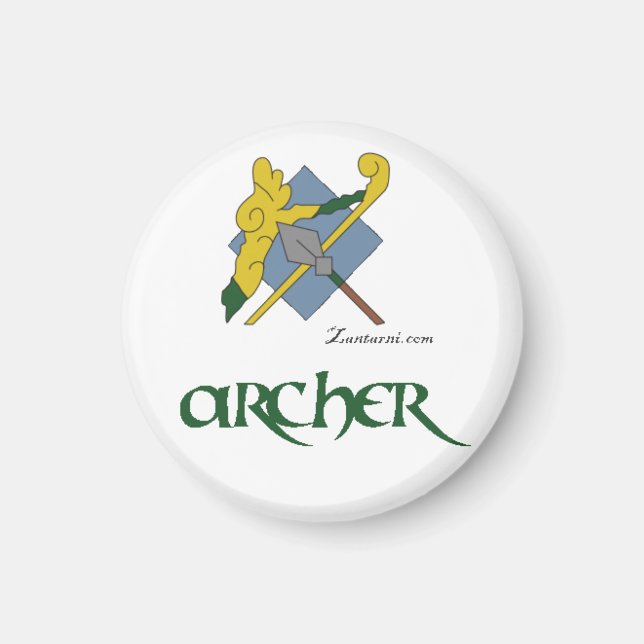 Archer Pride, magnet (Front)