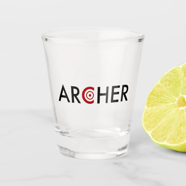 Archer Shot Glass (Front)