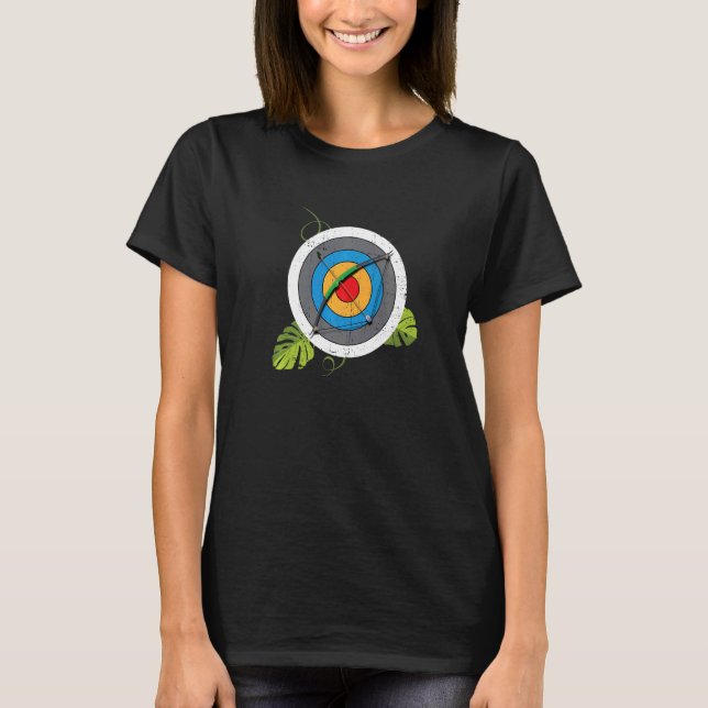 Archer Target Longbow T-Shirt (Front)