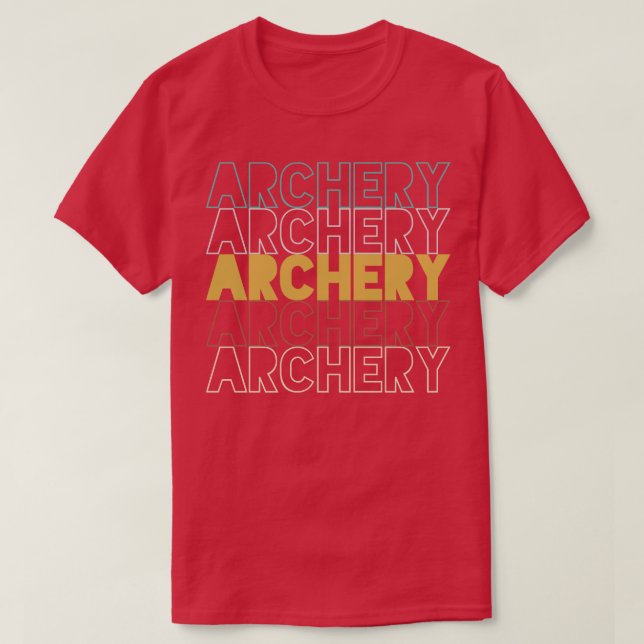 Archery (10) T-Shirt (Design Front)