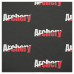 Archery Abstract Swish - Graphic Two-Tone Art Fabric