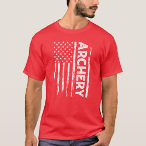 Archery American Flag T-Shirt