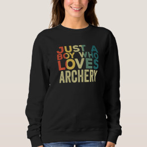 Archery Apparel for Archer Arrow Quote for Men   Sweatshirt
