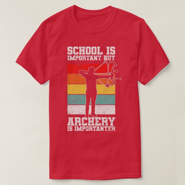 Archery Archer (6)  T-Shirt (Design Front)