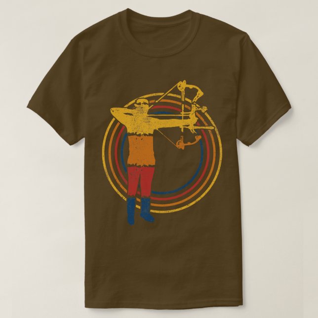 Archery Archer Bow Hunting (2)  T-Shirt (Design Front)