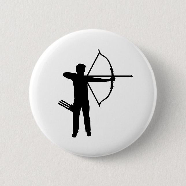 Archery archer button (Front)