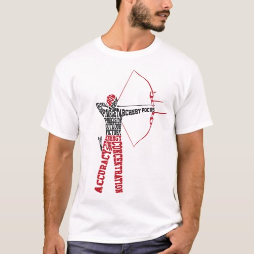 Archery Archery Bow Arrow Target Outdoor Accuracy T_Shirt