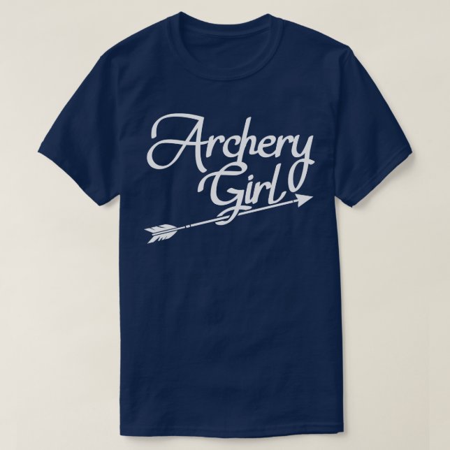 Archery   Archery Girl  T-Shirt (Design Front)