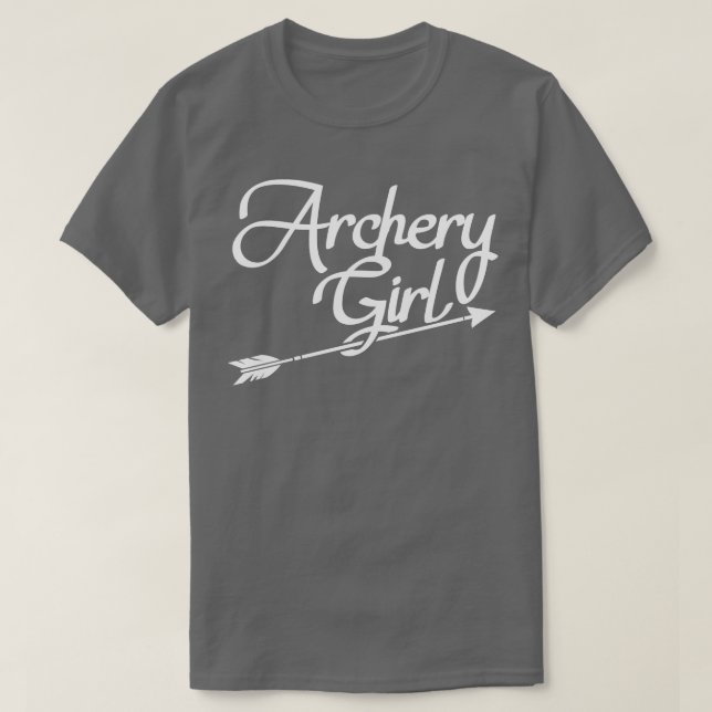Archery Archery Girl T-Shirt (Design Front)