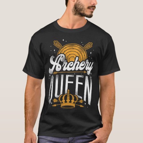Archery Archery Queen Girl Vintage T_Shirt