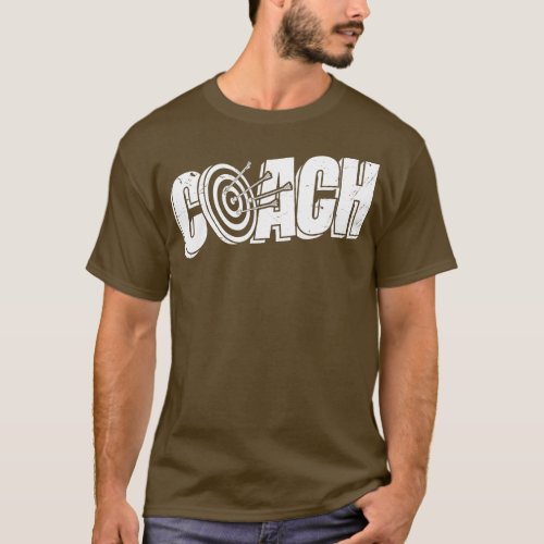 Archery arget  for raditional Archery Coach   6  T_Shirt