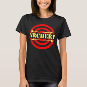 Archery Arrows Bow And Arrow Targets Archery T-Shirt