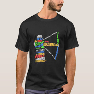 Archery Arrows Target Word Archer T-Shirt