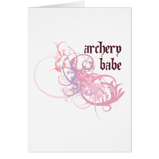 Archery Babe Cards (Front)