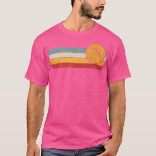 Archery Bow And Arrow Distressed Sunset T-Shirt