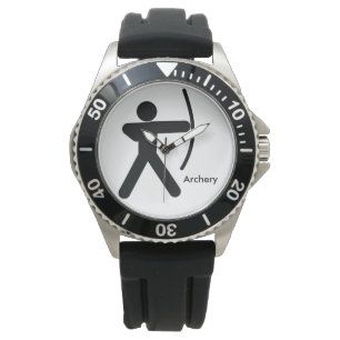 ARCHERY   Bow and man icon Watch