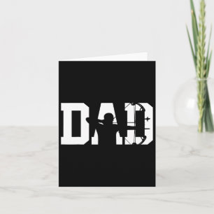 Archery Bow Hunting Dad Fathers Day Card