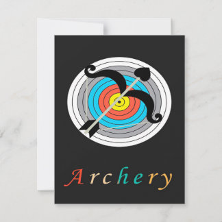 Archery Canvas | Décor Room | Gift Birthday Invitation