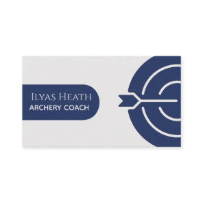 Archery Coach Business Card