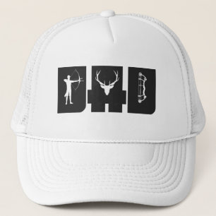 Archery Dad Archer Bow Hunting Hunter Trucker Hat
