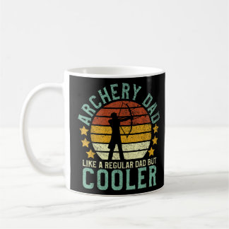 Archery Dad Funny Father's Day Gift for Archer Bow Coffee Mug