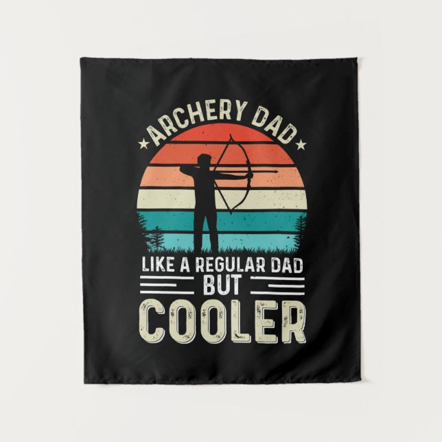 Archery Dad Tapestry (Front)