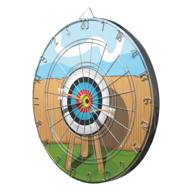 Archery Dart Board (Front Right)