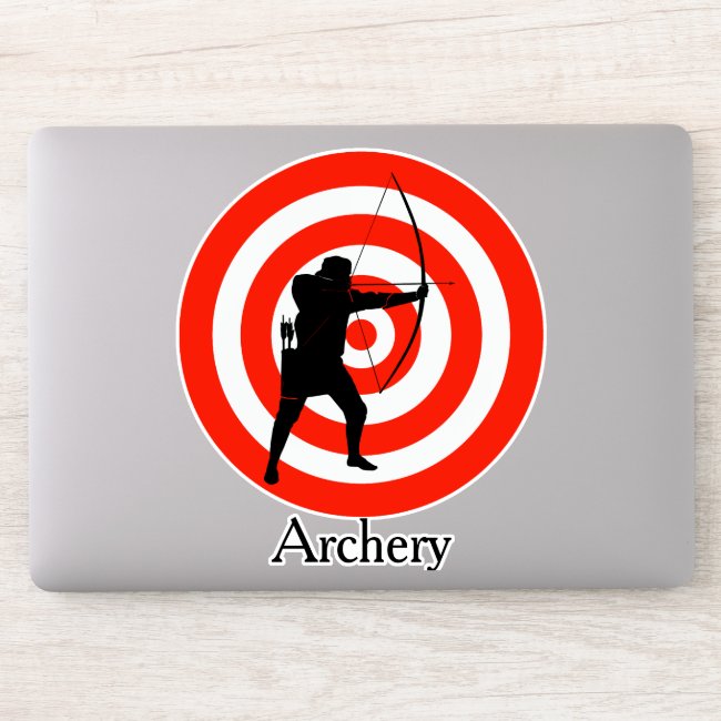 Archery Design Contour Sticker