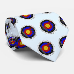 Archery Design Neck Tie