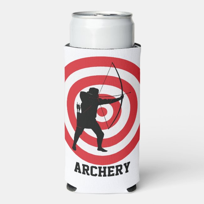 Archery Design Seltzer Can Cooler