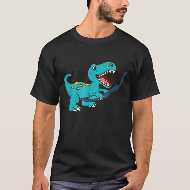 Archery Dinosaur T-Shirt (Front)
