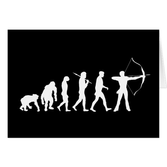 Archery Evolution of an Archery Bow and Arrow | Zazzle.com